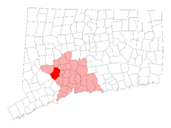 Oxford, CT Map